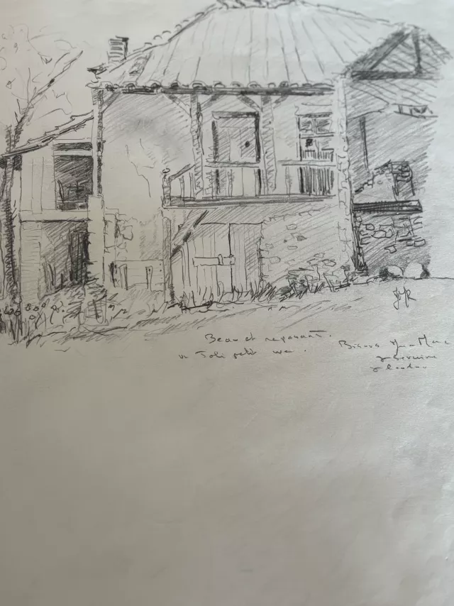 croquis livre d'or