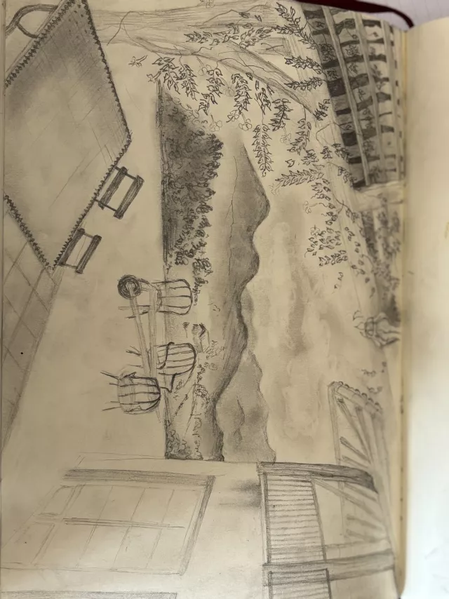 croquis livre d'or